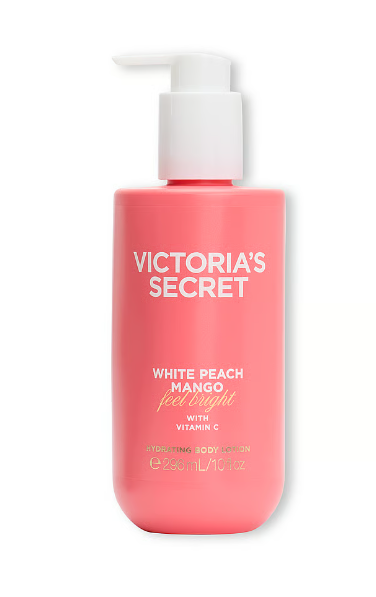 Crema corporal hidratante Victoria secret  de mango y melocotón